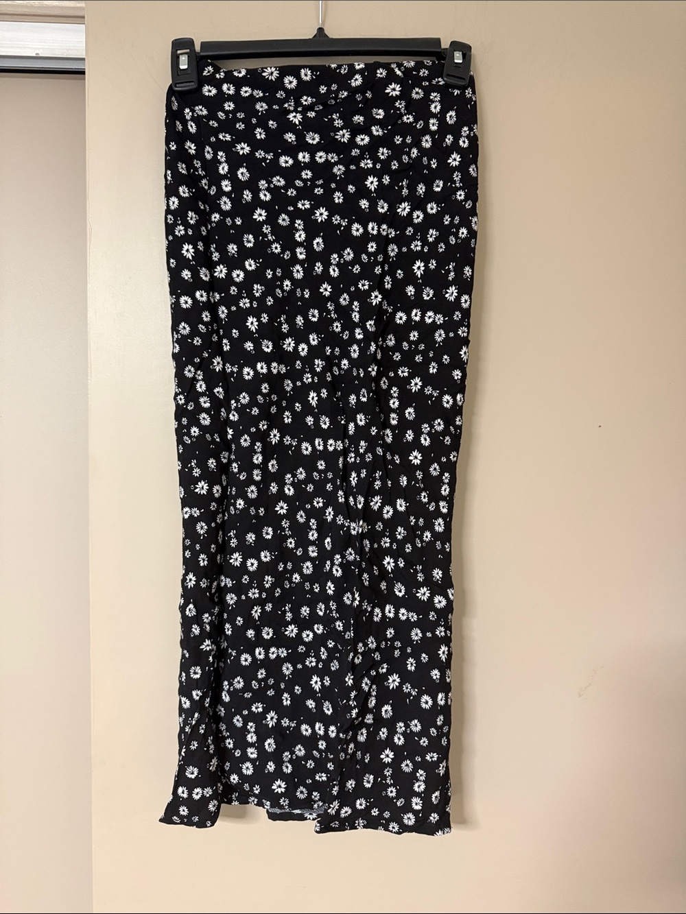 wild fable Black and White Floral Maxi Skirt